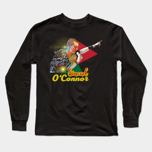 Sinead O'Connor - Retro Style Long Sleeve T-Shirt